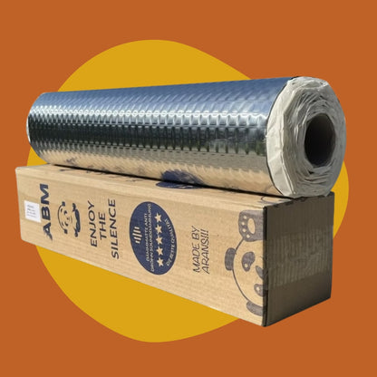 Plaque insonorisante autocollante professionnelles de 2 m² par rouleau